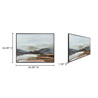 Hillside Framed Painting Multicolor FX-1256-37 FX 1256 37 70