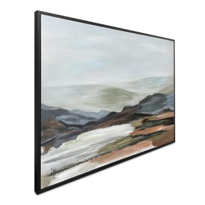 Hillside Framed Painting Multicolor FX-1256-37 FX 1256 37 Hillside diagR shadsilo