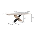 Instinct Dining Table 8 Instinct Dining Table FZ-1003-24-0 FZ 1003 24 70