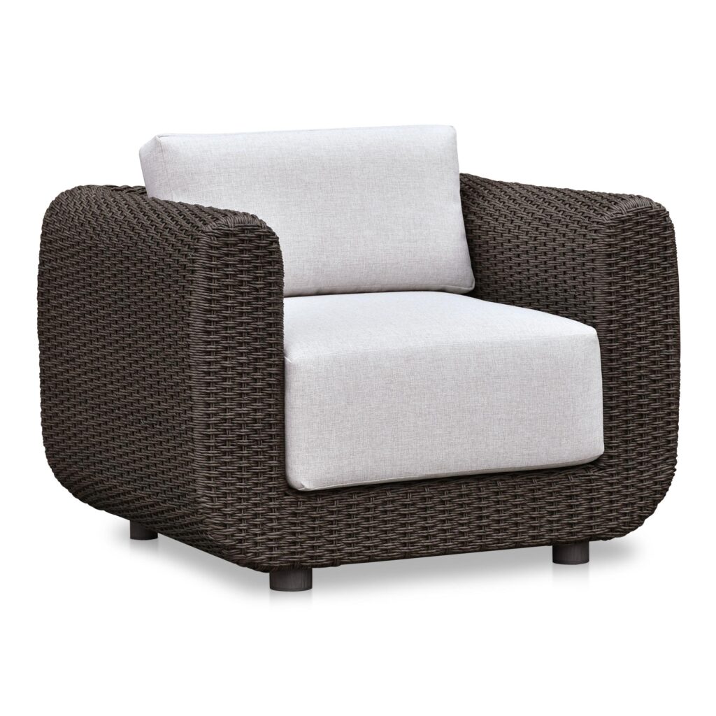 Soma Outdoor Accent Chair Dark Brown - Image 2