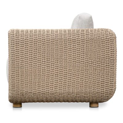 Soma Outdoor Accent Chair Natural GE-1000-24 GE 1000 24 Soma side left shadsilo