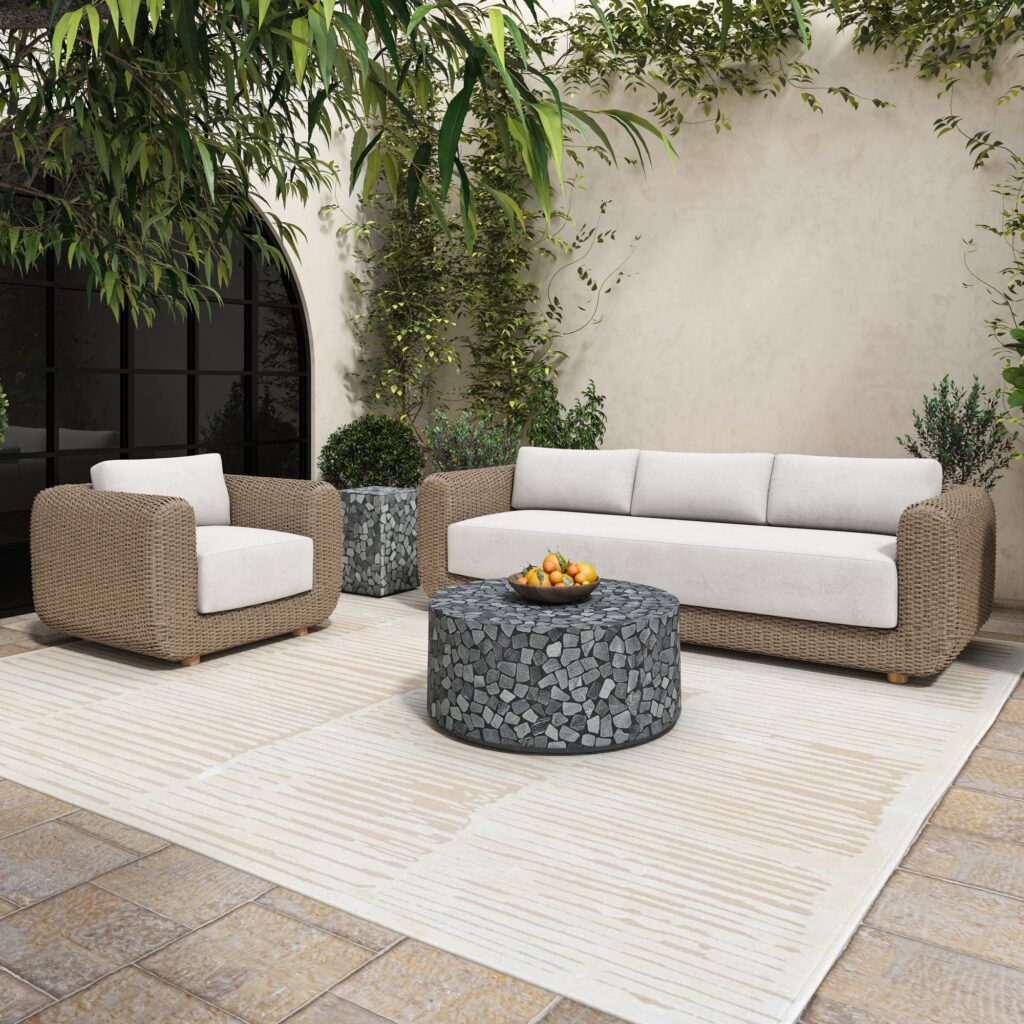 Soma Outdoor Sofa Natural - Image 8