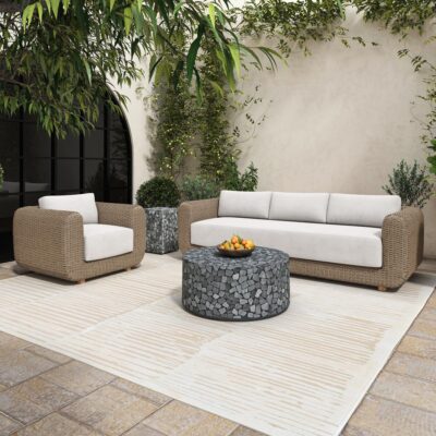 Soma Outdoor Sofa Natural GE-1001-24 GE 1001 24 01