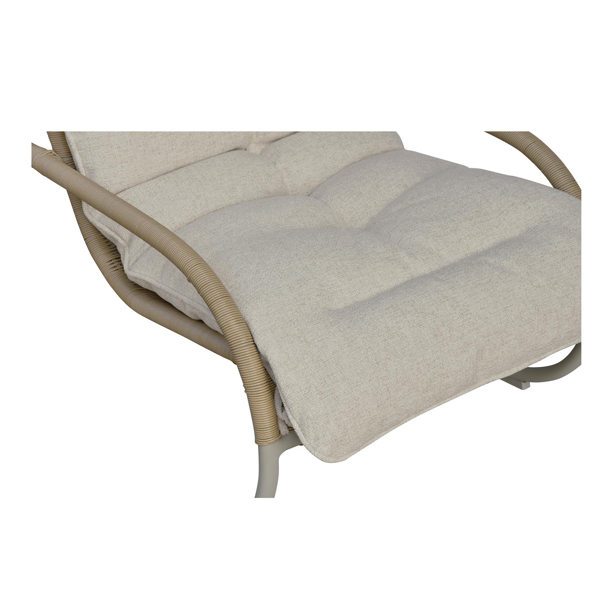 Lyra Outdoor Rocking Chair Beige 7 Lyra Outdoor Rocking Chair Beige - Image 7
