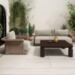 Meredith Outdoor Accent Chair Beige GE-1004-34 GE 1004 34 00