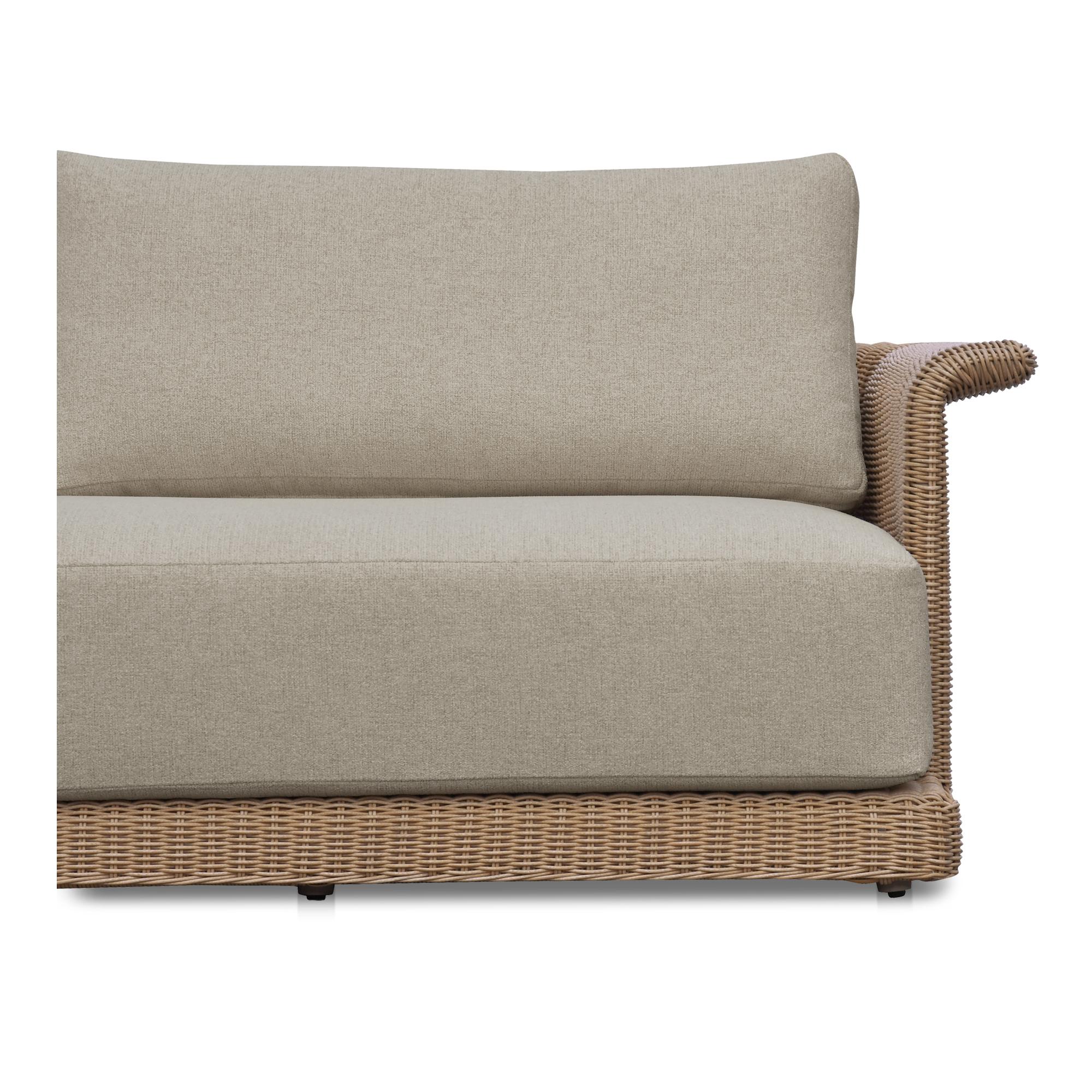 Meredith Outdoor Sofa Beige 4 Meredith Outdoor Sofa Beige - Image 4
