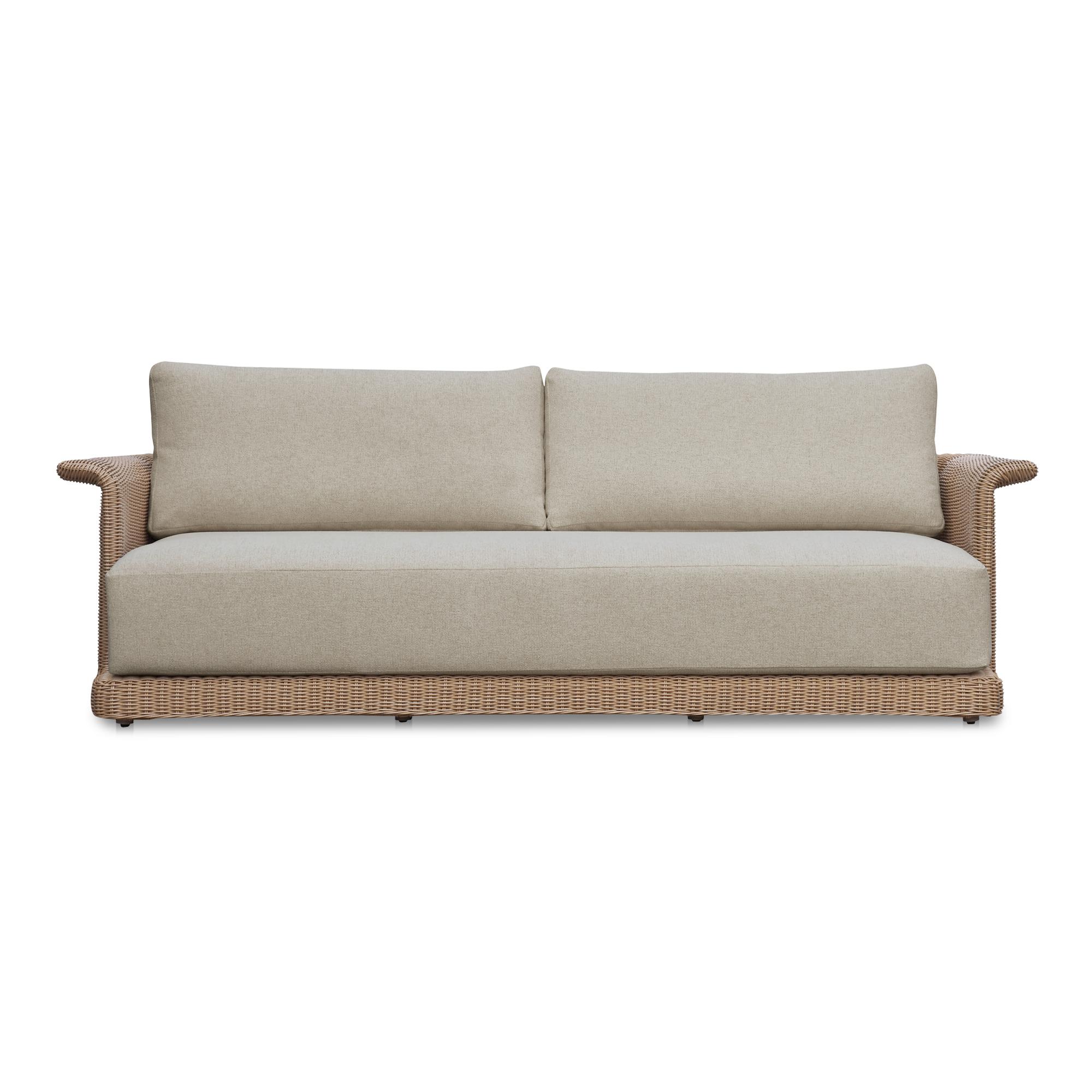 Meredith Outdoor Sofa Beige