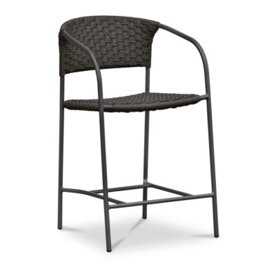 Zola Outdoor Counter Chair Dark Brown