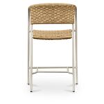 Zola Outdoor Counter Chair Natural GE-1008-24 GE 1008 24 Zola back shadsilo
