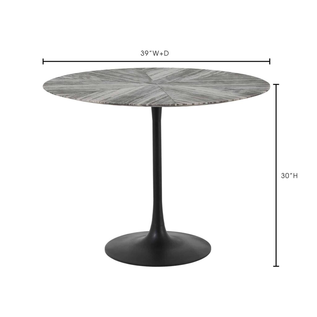 Nyles Marble Dining Table - Image 8