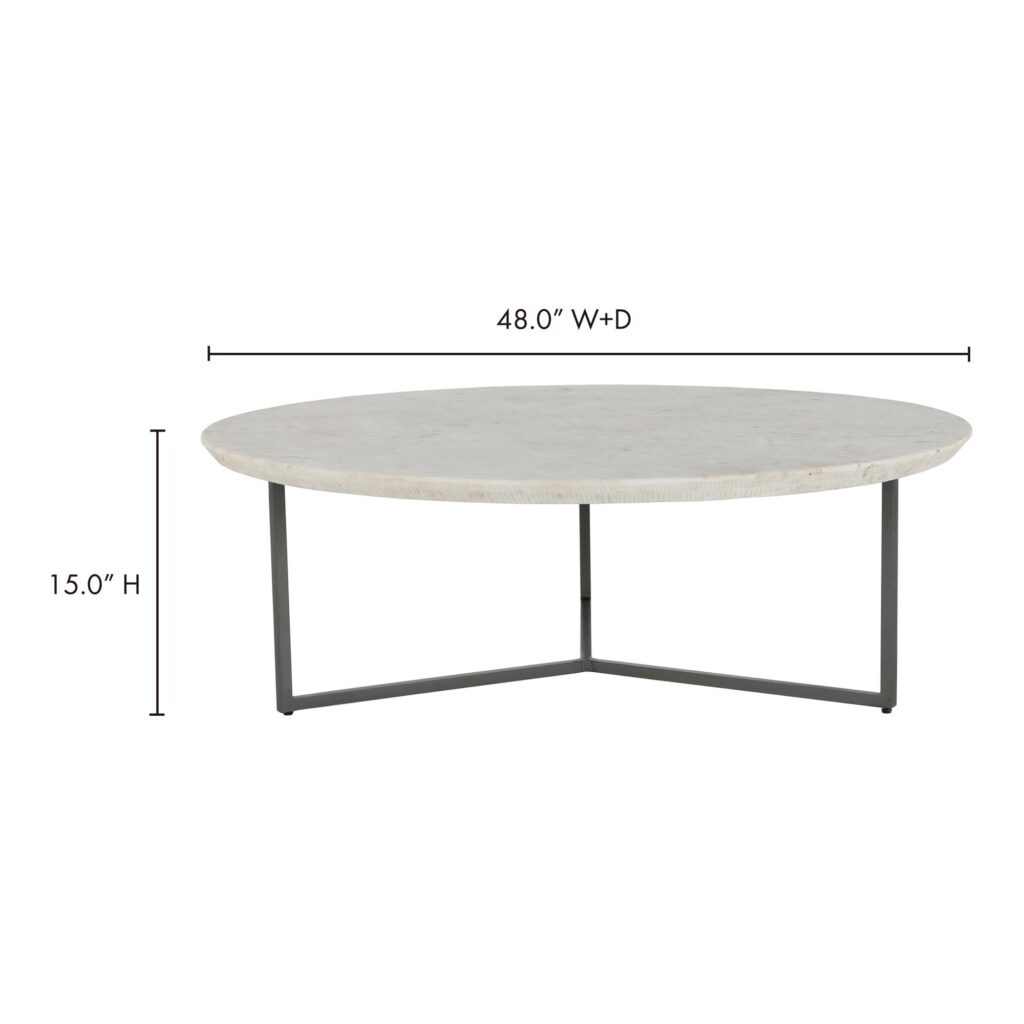 Chloe Coffee Table White - Image 8