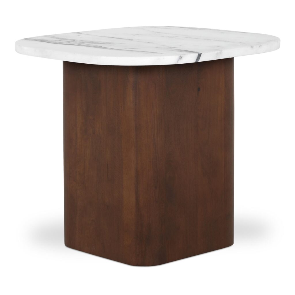 Dash Accent Table White Calacatta Marble - Image 2