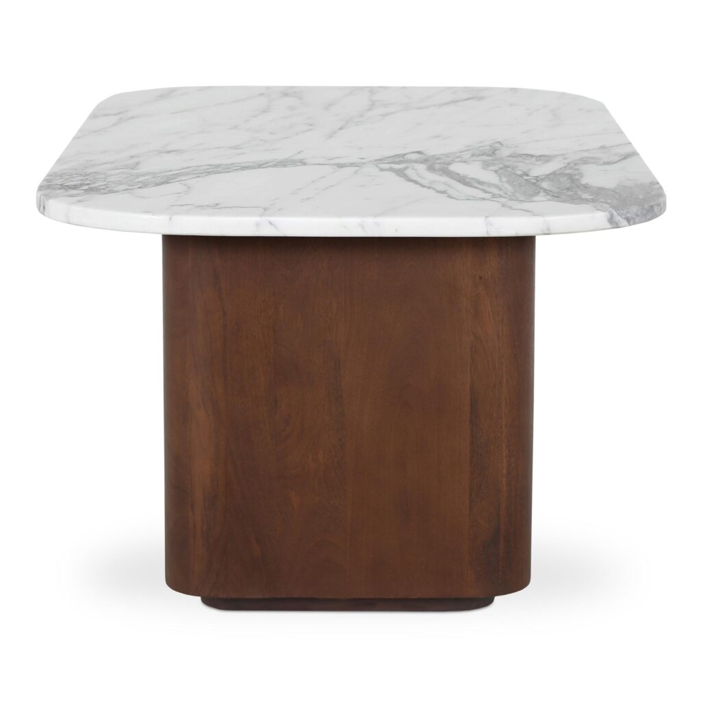 Dash Accent Table White Calacatta Marble - Image 3