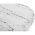 Dash Accent Table White Calacatta Marble GK-1130-18-0 GK 1130 18 0 05