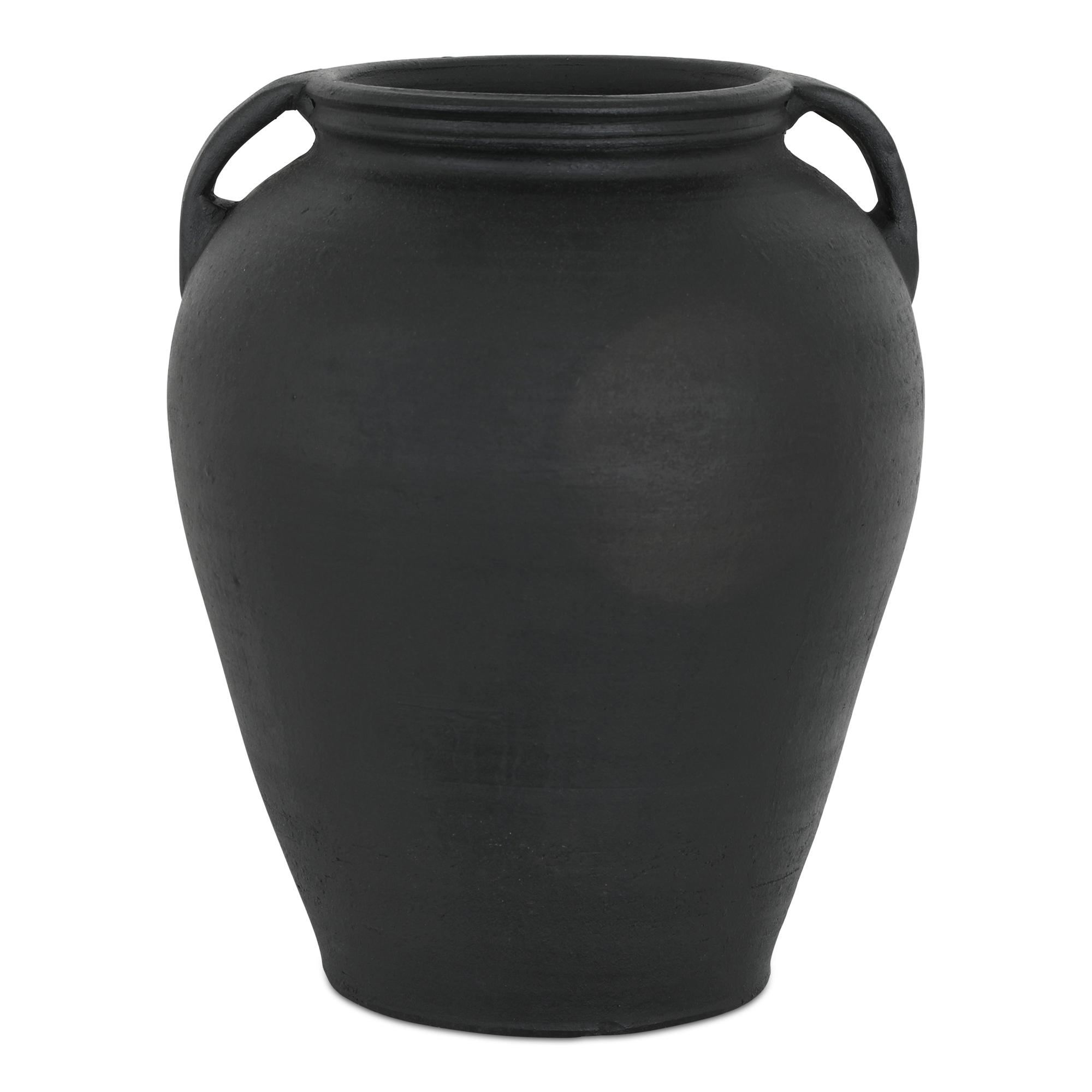 Jovi Vase Black Terracotta