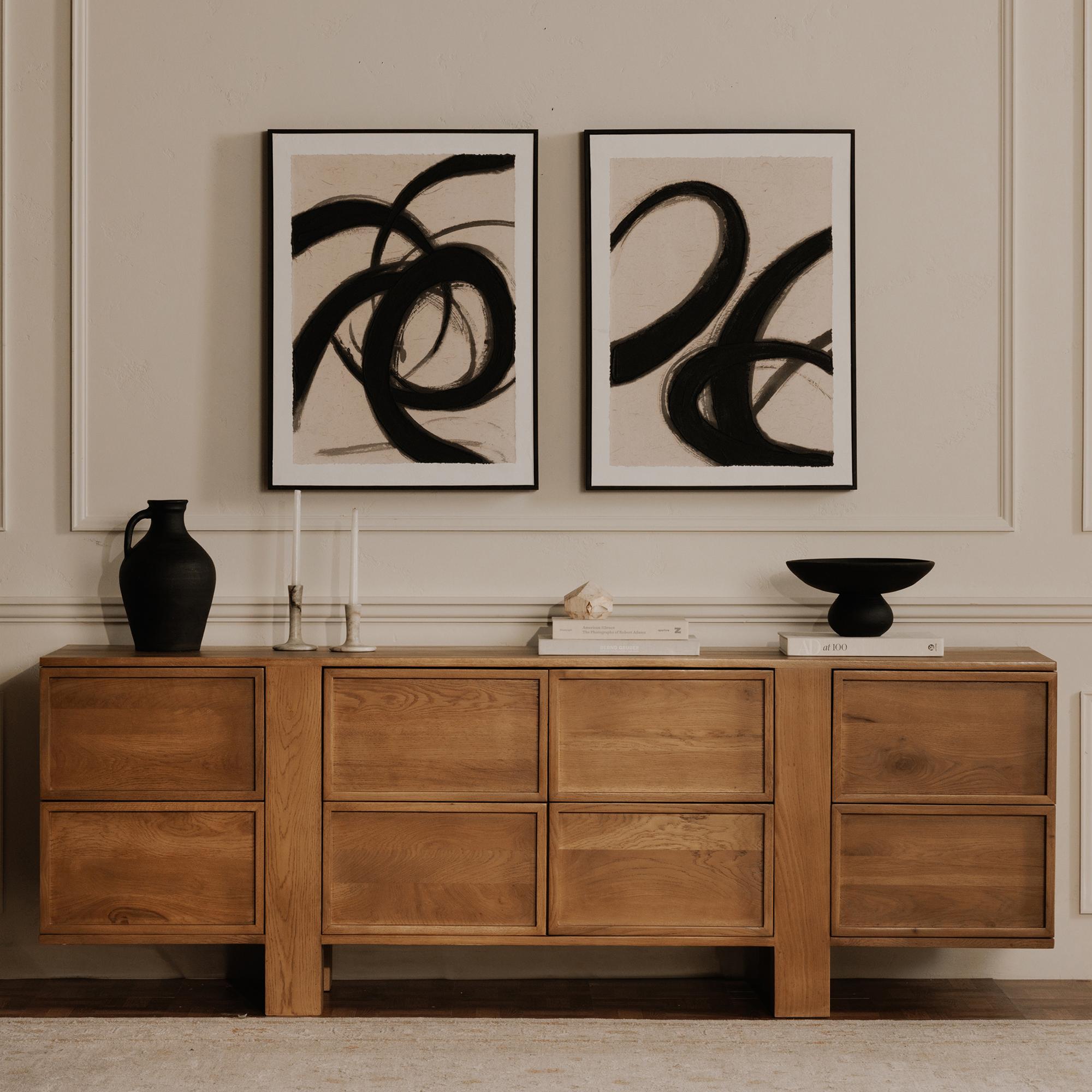 Lyra Vase Black Terracotta 6 Lyra Vase Black Terracotta - Image 6