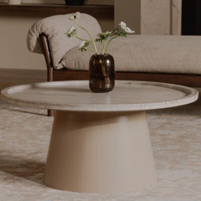 Kimberley Coffee Table White Marble