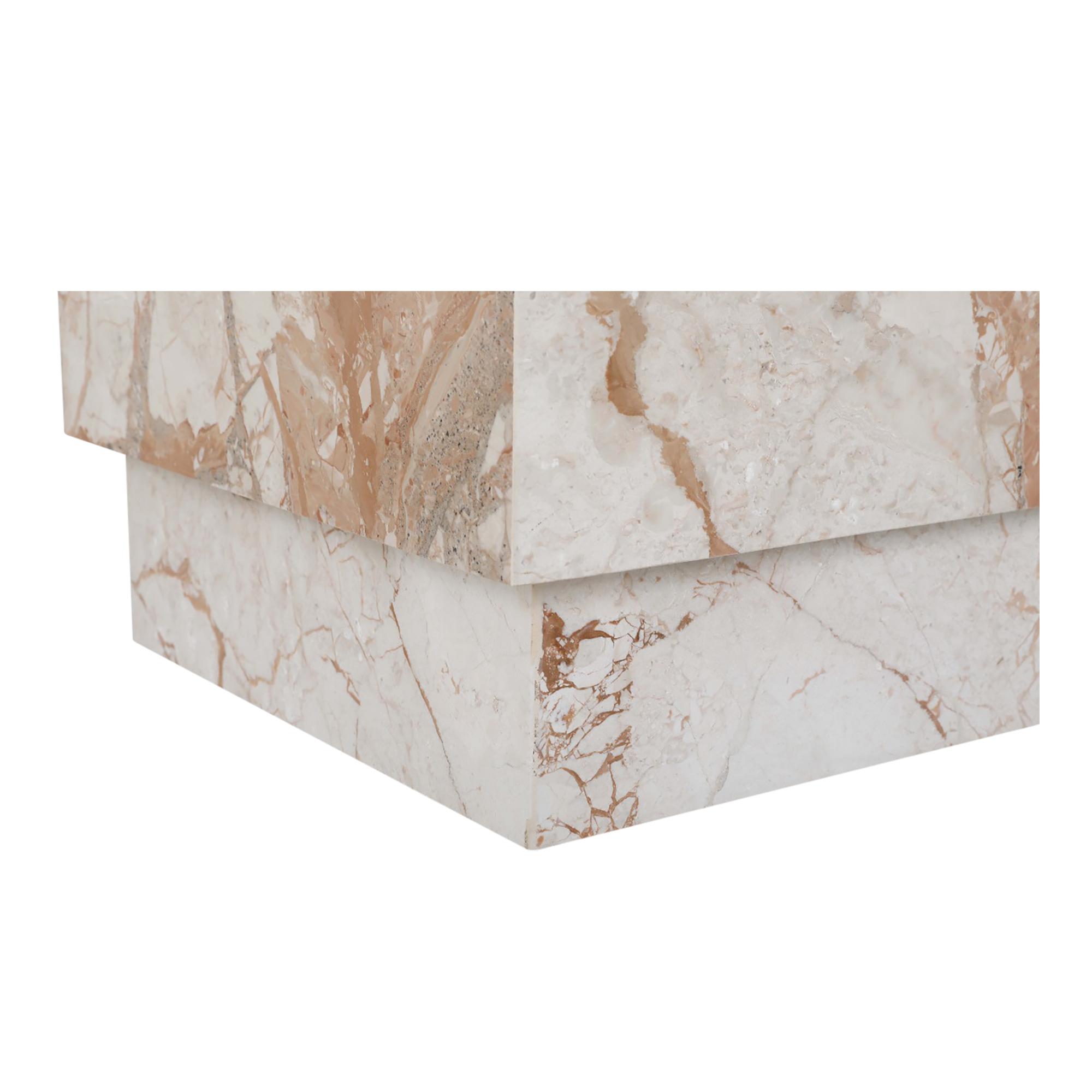 Layla Side Table Breccia Marble 7 Layla Side Table Breccia Marble - Image 7