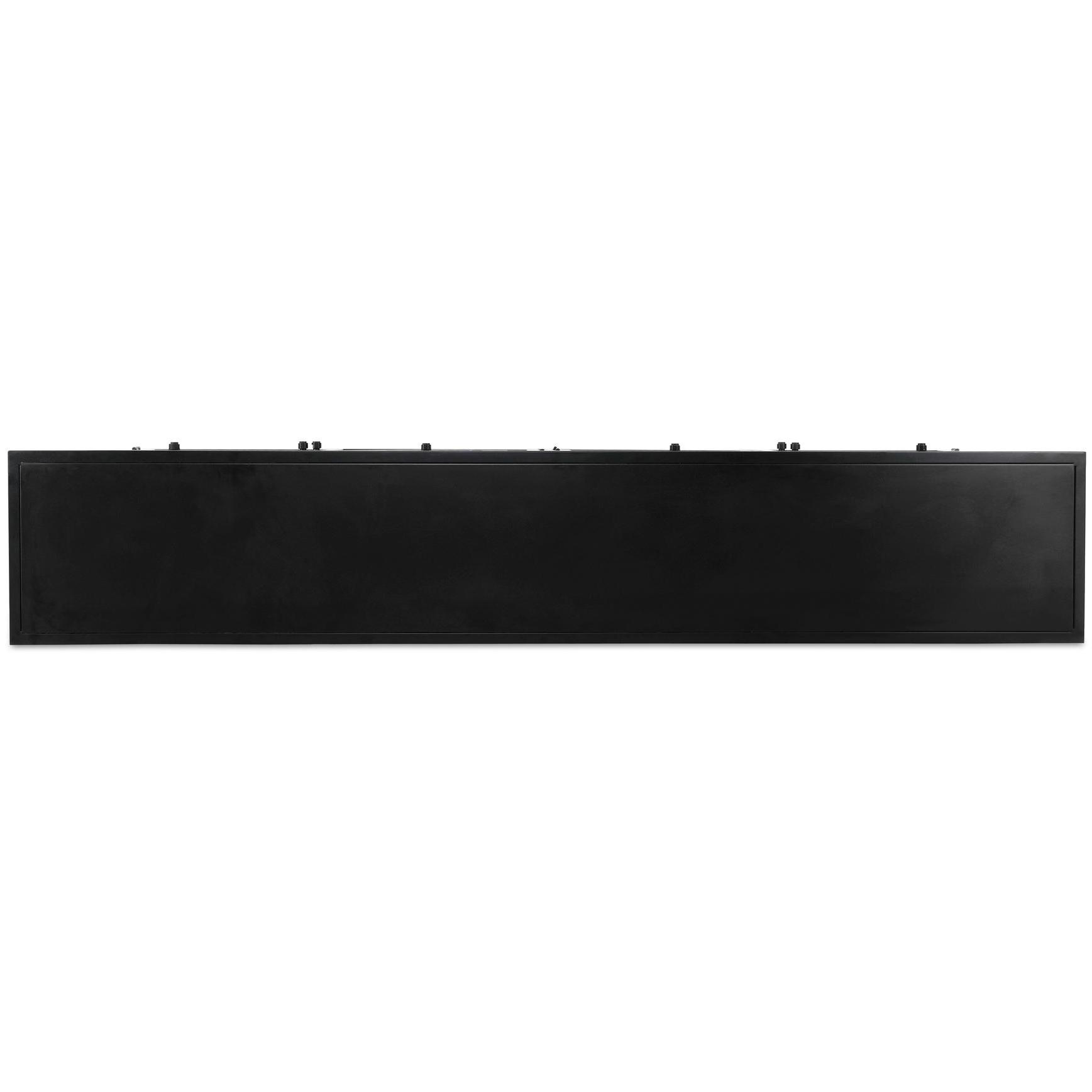 Henry Metal Sideboard Black 6 Henry Metal Sideboard Black - Image 6