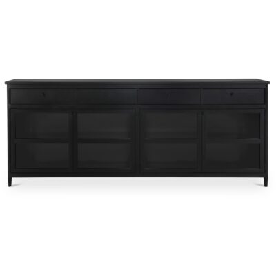 Henry Metal Sideboard Black