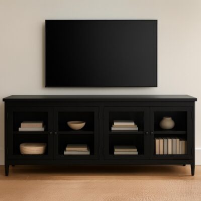 Henry Metal Media Unit Black