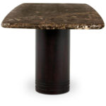 Daphne Dining Table Large Dark Emperador Marble 7 Daphne Dining Table Large Dark Emperador Marble - Image 2
