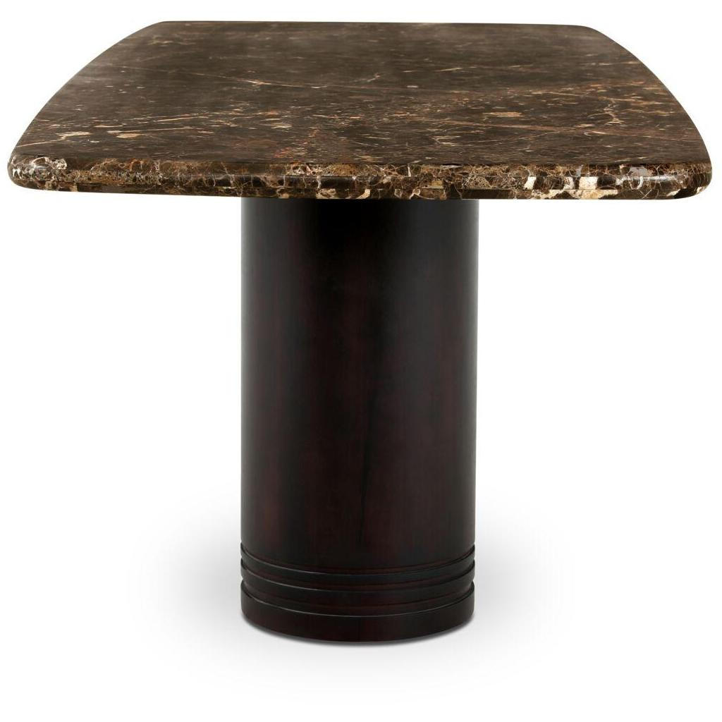 Daphne Dining Table Large Dark Emperador Marble 2 Daphne Dining Table Large Dark Emperador Marble - Image 2