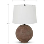 Whit Table Lamp Brown - Image 4