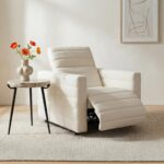 Juno Power Recliner Chair Off White GO-1010-05 GO 1010 05 10