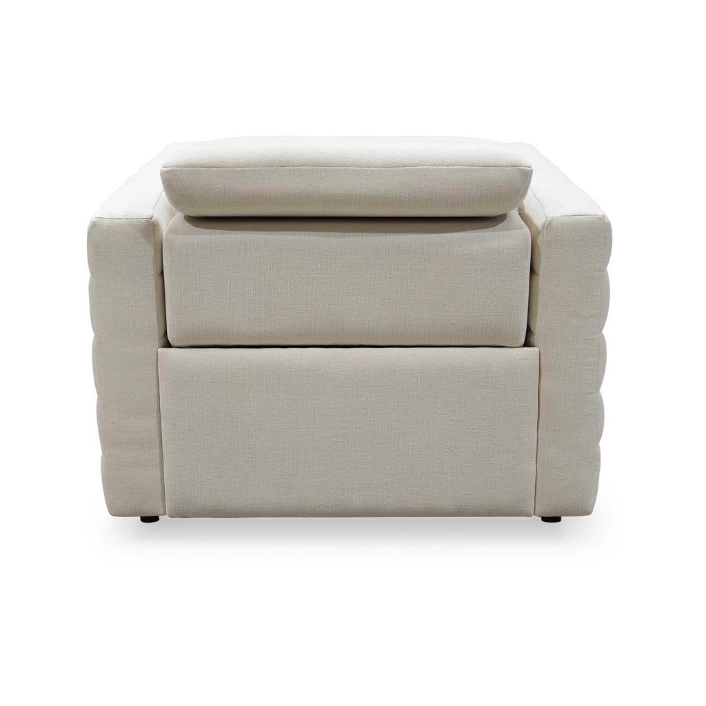 Juno Power Recliner Chair Off White 4 Juno Power Recliner Chair Off White - Image 4
