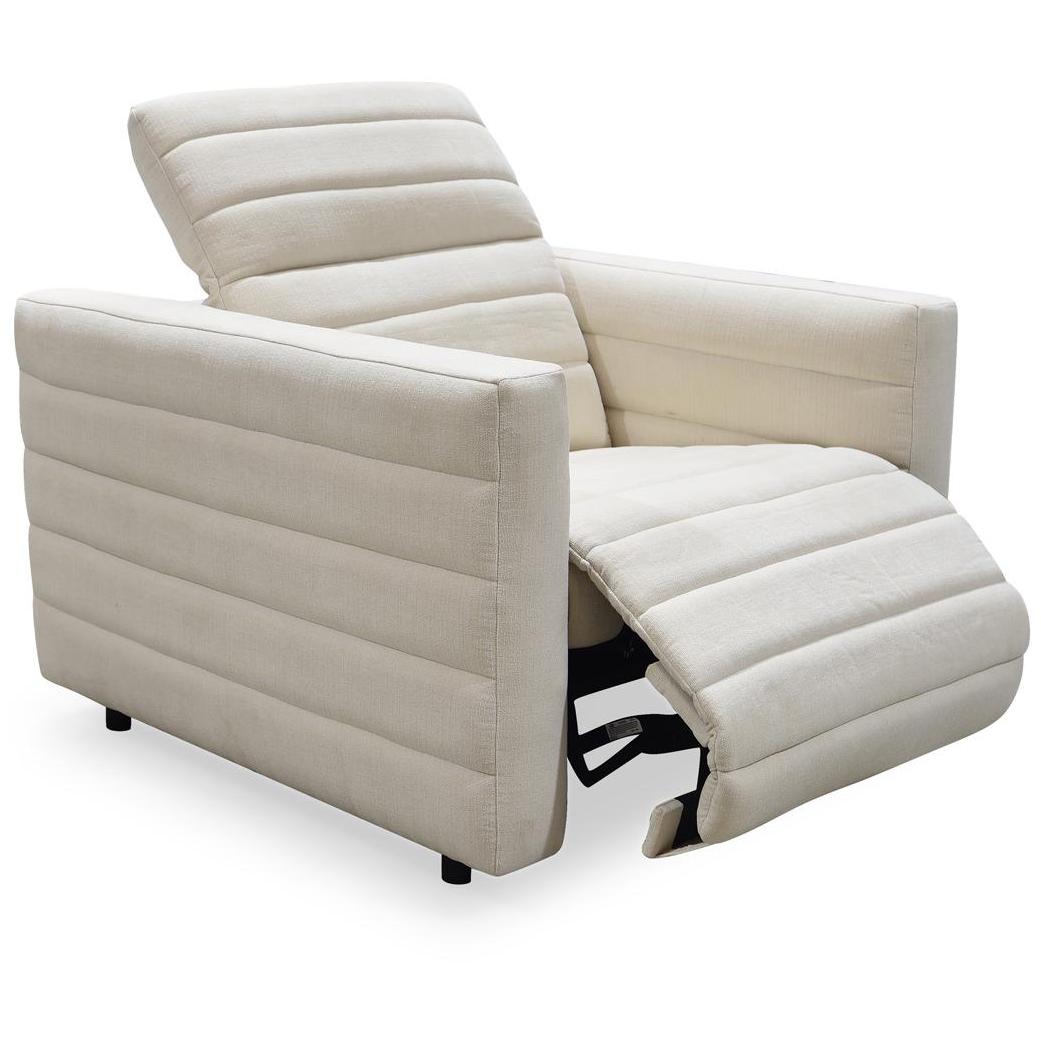 Juno Power Recliner Chair Off White 2 Juno Power Recliner Chair Off White - Image 2