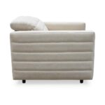 Juno Power Recliner Chair Off White GO-1010-05 GO 1010 05 Juno side right shadsilo