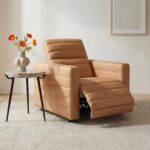 Juno Power Recliner Chair Tan Leather GO-1010-40 GO 1010 40 10