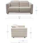 Juno Power Recliner Sofa Off White GO-1011-05-0 GO 1011 05 0 70