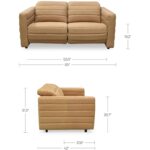 Juno Power Recliner Sofa Tan Leather GO-1011-40-0 GO 1011 40 0 70