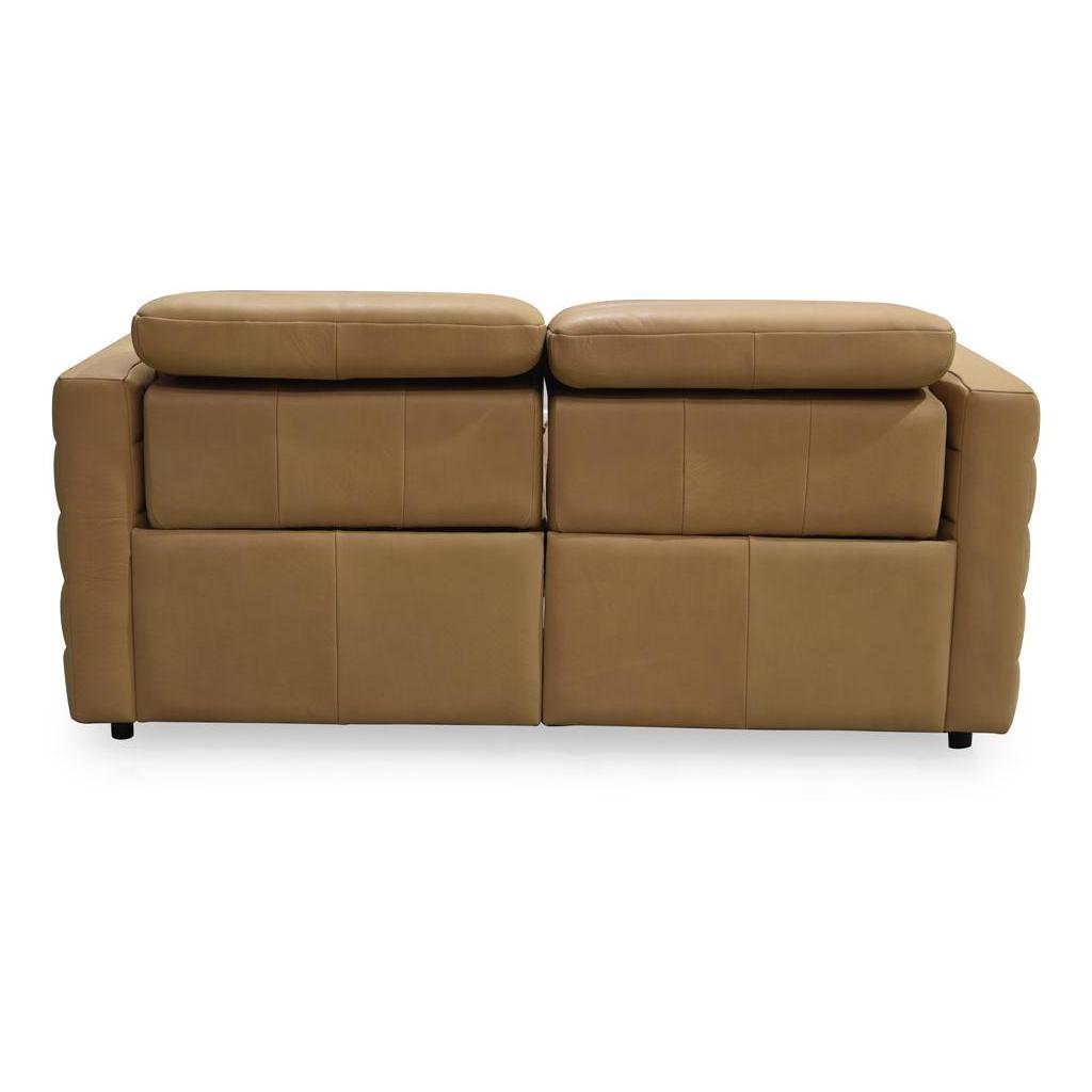 Juno Power Recliner Sofa Tan Leather 4 Juno Power Recliner Sofa Tan Leather - Image 4