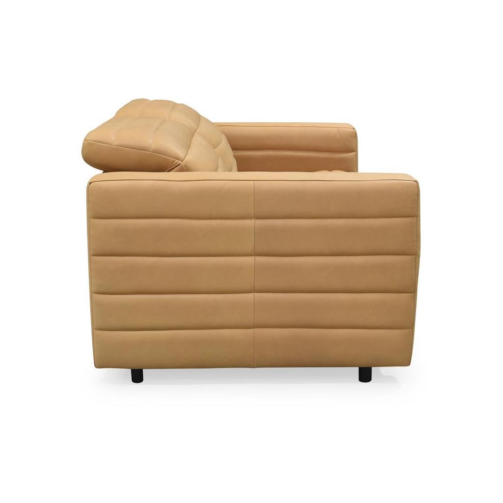Juno Power Recliner Sofa Tan Leather 3 Juno Power Recliner Sofa Tan Leather - Image 3