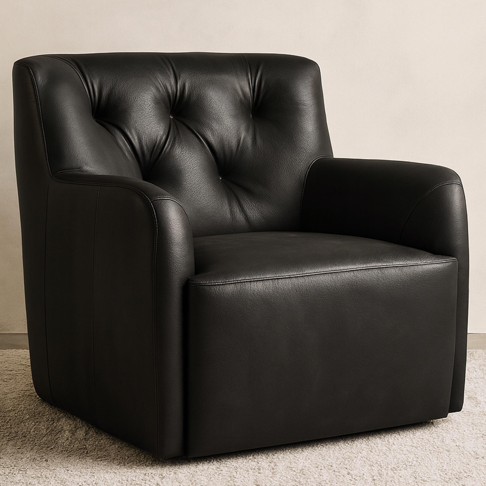 Sullivan Swivel Chair Black 8 Sullivan Swivel Chair Black - Image 8