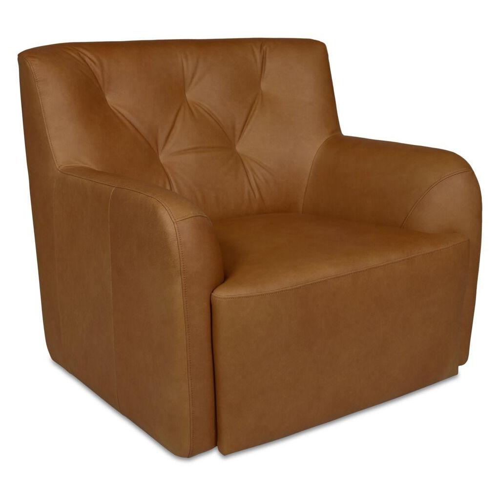 Sullivan Swivel Chair Tan 2 Sullivan Swivel Chair Tan - Image 2