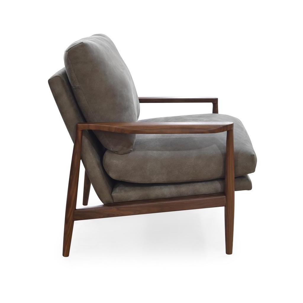 Arturo Accent Chair Brown 4 Arturo Accent Chair Brown - Image 4