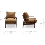 Arturo Accent Chair Tan GO-1013-40 GO 1013 40 70