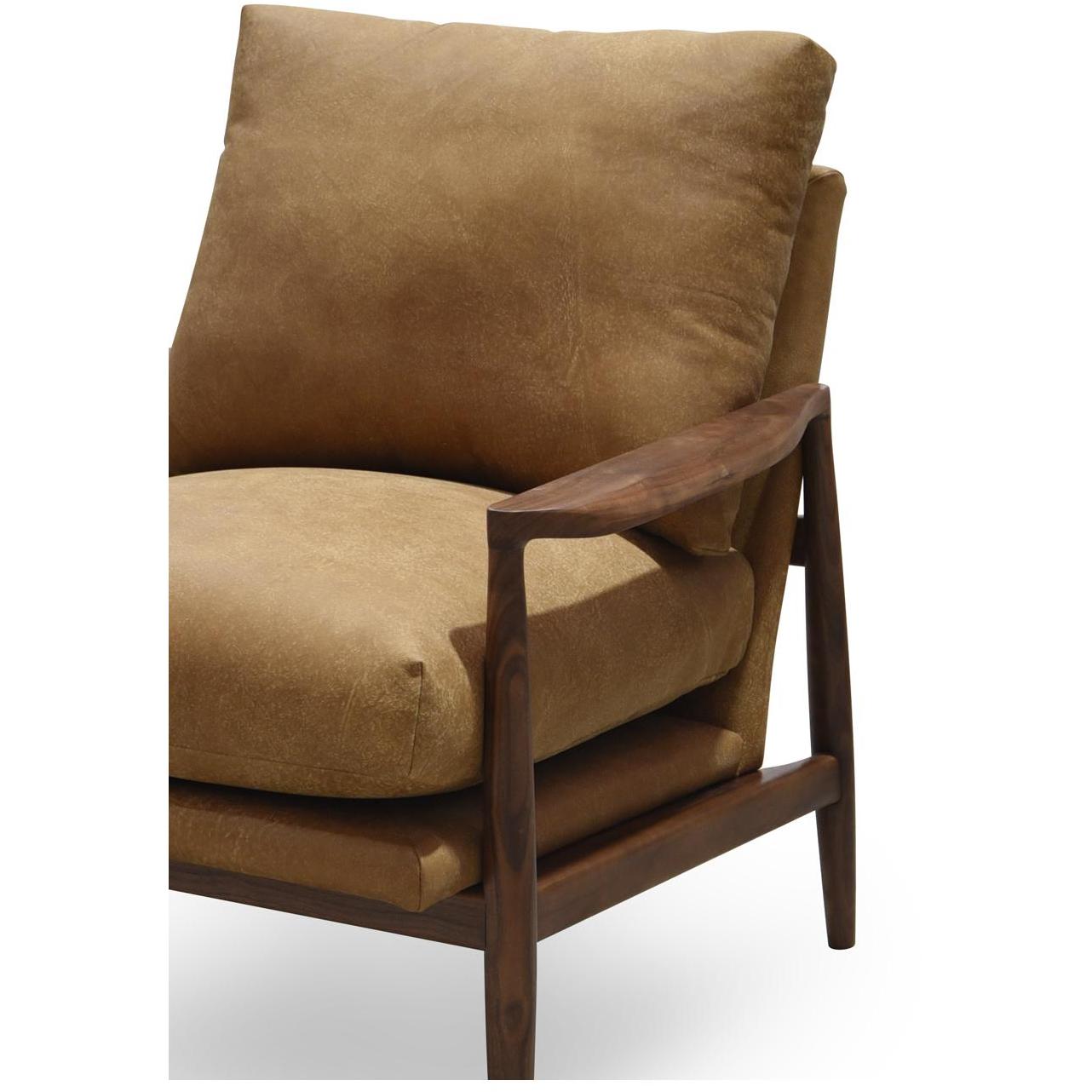 Arturo Accent Chair Tan 6 Arturo Accent Chair Tan - Image 6
