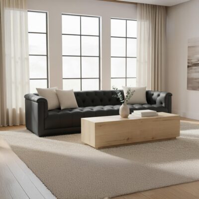 Jervis Sofa Deep Brown
