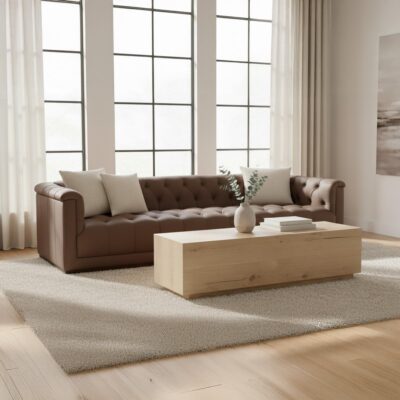 Jervis Sofa Cool Brown