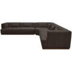 Clove L-Shaped Sectional Deep Brown 6 Clove L-Shaped Sectional Deep Brown GO-1016-20-0 GO 1016 20 0 Clove diagL shadsilo