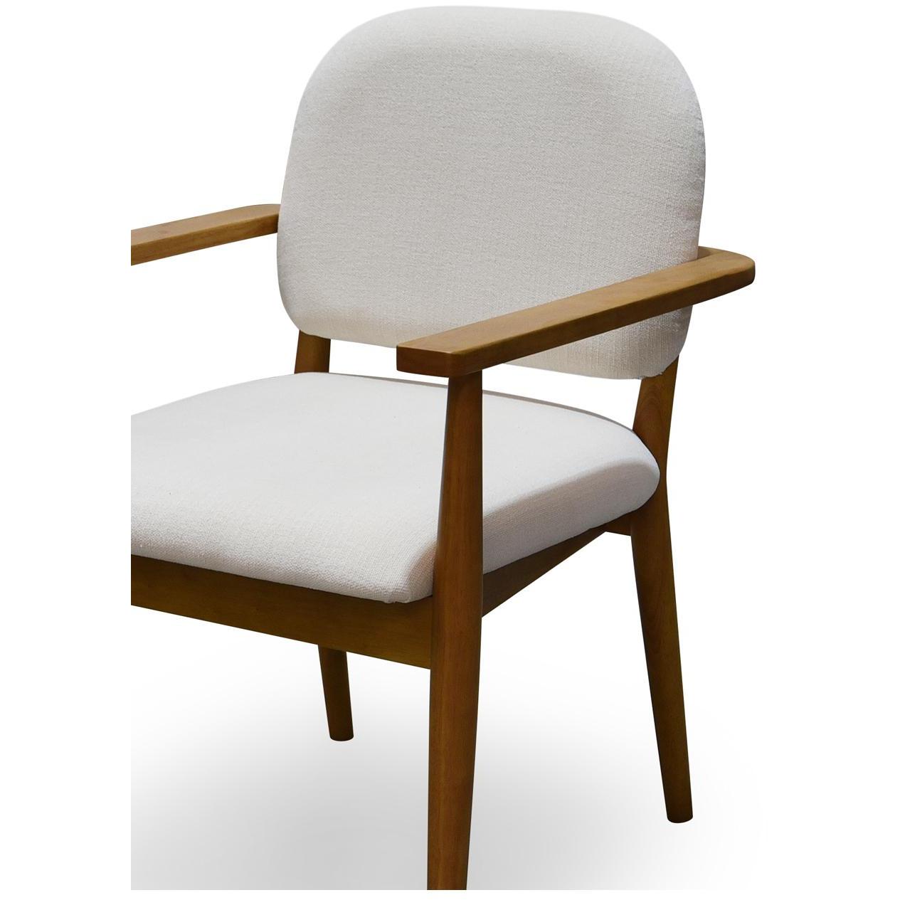 Norrie Dining Chair Cream 6 Norrie Dining Chair Cream - Image 6