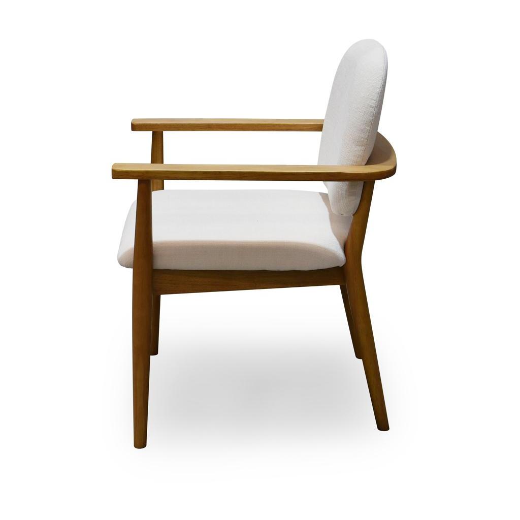 Norrie Dining Chair Cream 4 Norrie Dining Chair Cream - Image 4