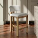 Morel Counter Stool Cream 15 Morel Counter Stool Cream GO-1024-05 GO 1024 05 10