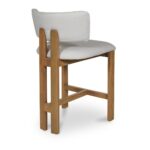 Morel Counter Stool Cream 10 Morel Counter Stool Cream GO-1024-05 GO 1024 05 Morel diagL back shadsilo
