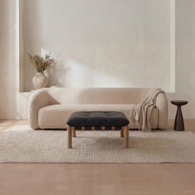 Costello Ottoman Black